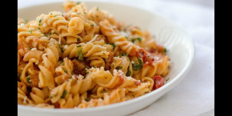 Receita de Macarrão com Bacon.