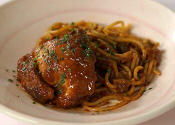 Receita de Macarrão com Frango.