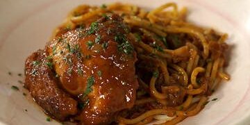 Receita de Macarrão com Frango.