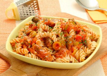 Receita de Macarrão com Sardinha.