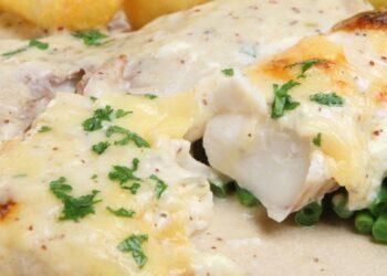 Receita de Peixe Assado.