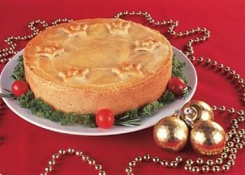 Receita de Torta de Peixe e Camarão.