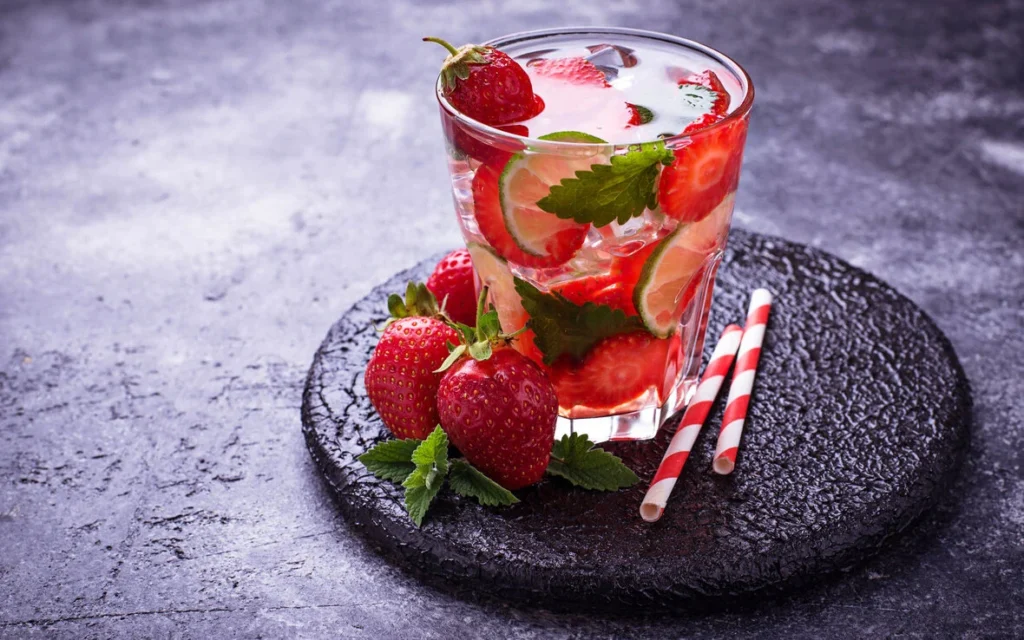 Drink Mojito de morango
