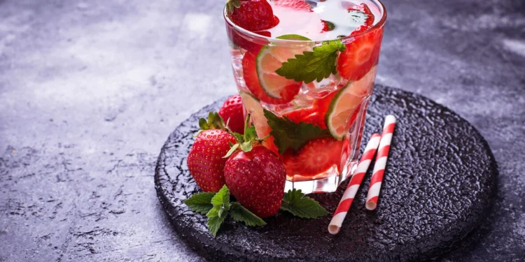 Drink Mojito de morango