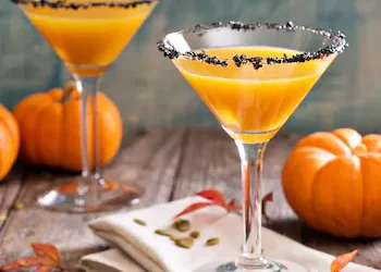 Drink Spooky Pumpkin Martini